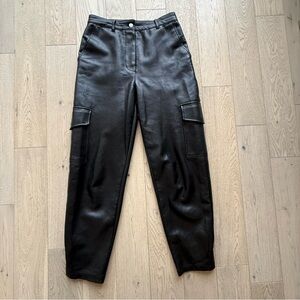 Aritzia Wilfred Free Black Cargo Pants Size 6